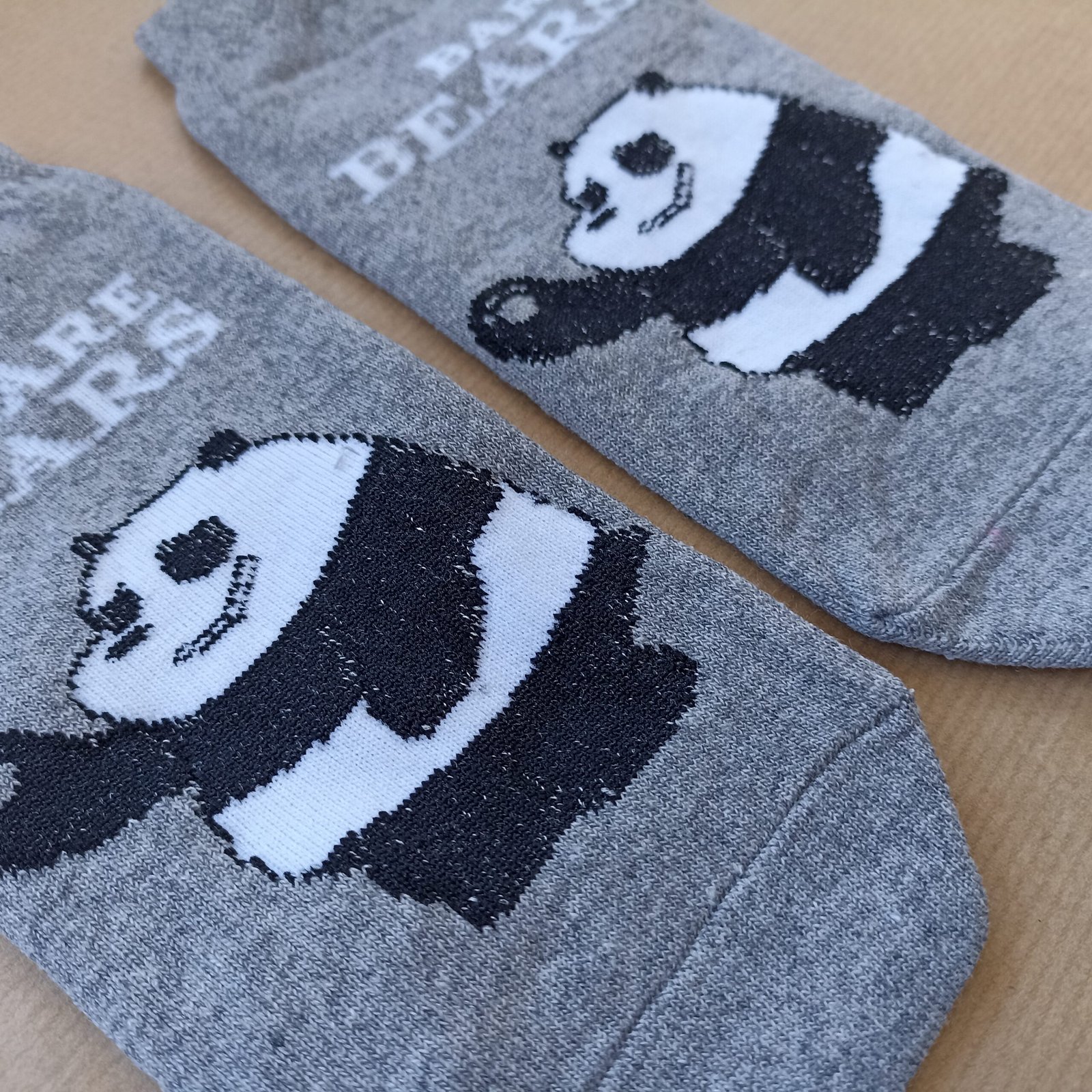 "Panda" Printed Socks
