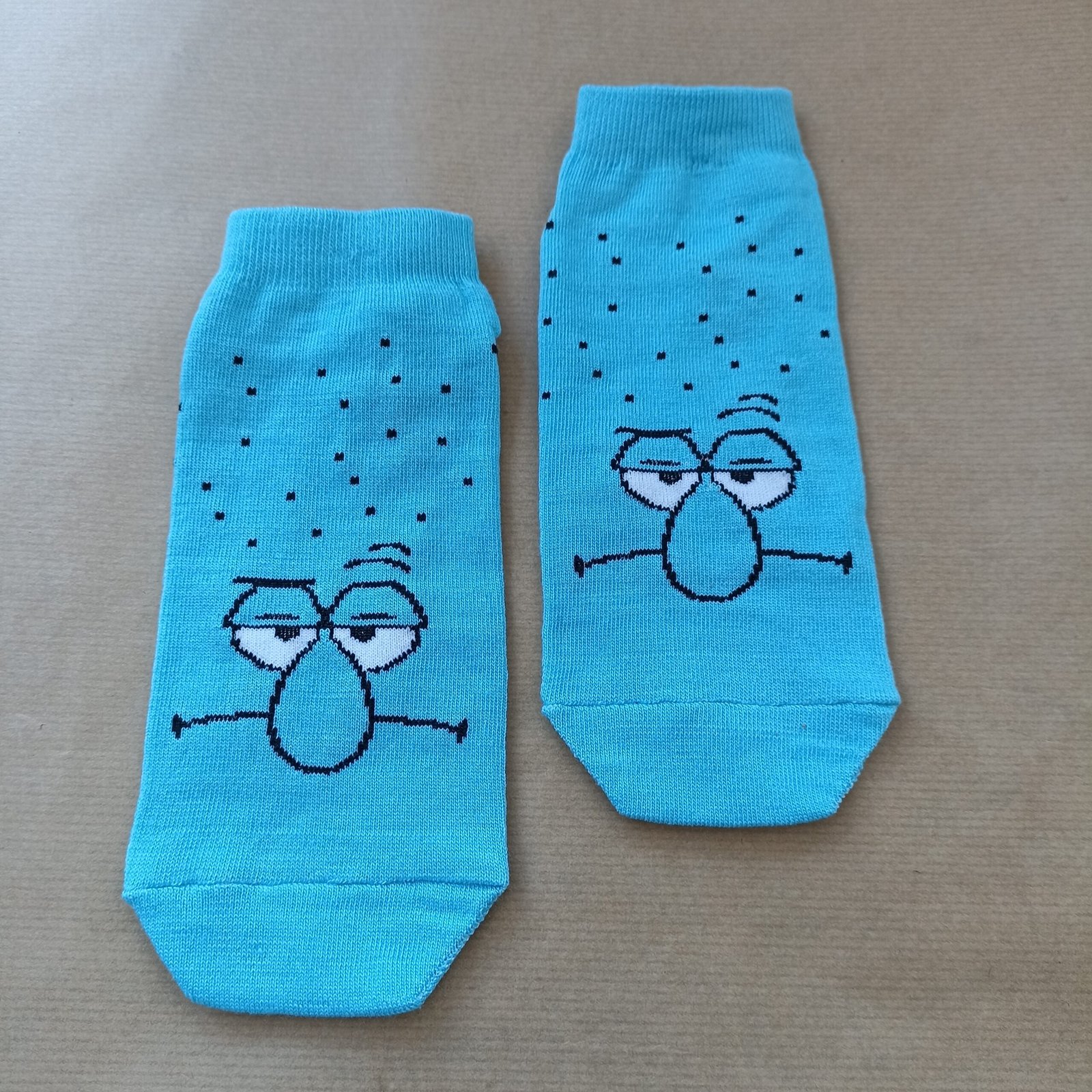 "Squidward" Printed Socks